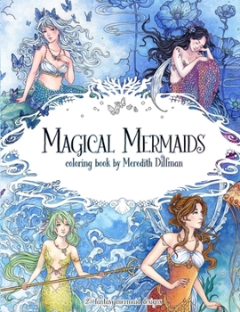 Paperback Magical Mermaids: 25 enchanted fantasy mermaid designs Book