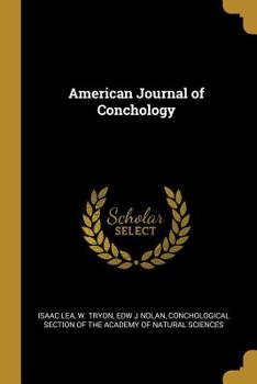 Paperback American Journal of Conchology Book