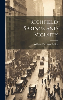 Hardcover Richfield Springs and Vicinity Book
