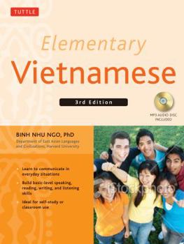 Hardcover Elementary Vietnamese: Moi Ban Noi Tieng Viet. Let's Speak Vietnamese. [With MP3] Book