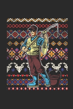 Ugly Christmas - Fishing: Graph Ruled Notebook – Journal for Ugly Christmas Gift And New Year Gift Idea