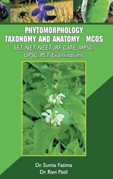 Hardcover Phytomorphology Taxonomy and Anatomy-MCQs Book