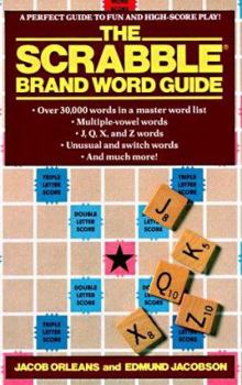 Mass Market Paperback Scrabble Brand Word Guide Book