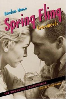 Paperback Random House Spring Fling Crosswords (Vacation) [Large Print] Book