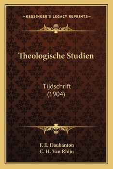 Paperback Theologische Studien: Tijdschrift (1904) [Dutch] Book