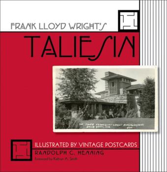 Paperback Frank Lloyd Wright's Taliesin: Illustrated by Vintage Postcards / Book