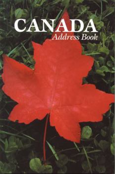 Hardcover Canada Address Book