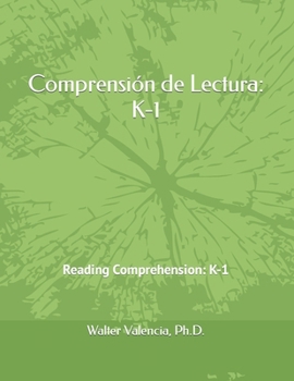 Paperback Comprensión de Lectura: K-1: Reading Comprehension: K-1 [Spanish] Book