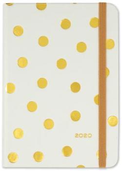 Hardcover 2020 SM Gold Dots Calendar Book