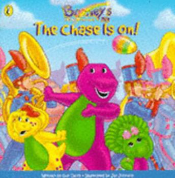 Paperback Barney's Great Adventure: The Chase Is On! (Barney) Book