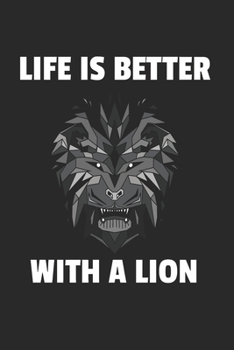 Löwe Notizbuch: Löwe Notizbuch für Liebhaber / Notizheft / Notizblock A5 (6x9in) Dotted Notebook / Punkteraster / 120 gepunktete Seiten (German Edition)