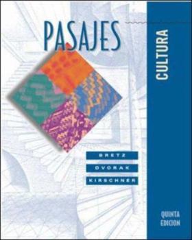 Paperback Pasajes: Cultura with Listening Comprehension Audio CD Book