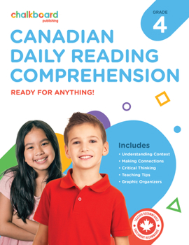 Paperback Canadian Daily Reading Comprehension 4 Book
