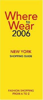 Paperback Where to Wear New York Shopping Guide Book