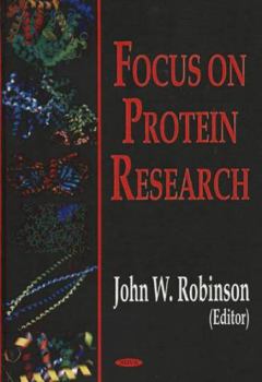 Hardcover Focus on Protein Research Book