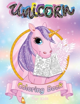 Paperback Unicorn Coloring Book for Kids Ages 4-8 Book