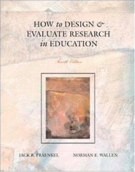 Hardcover How to Design and Evaluate Research in Education Book
