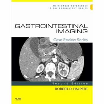 Paperback Gastrointestinal Imaging: Case Review Series Book