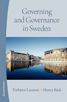 Paperback Governing and Governance in Sweden Book