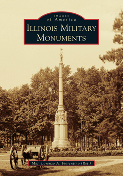 Paperback Illinois Military Monuments Book