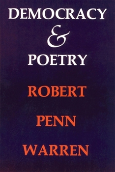 Paperback Democracy and Poetry Book