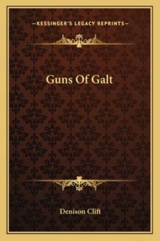 Paperback Guns Of Galt Book