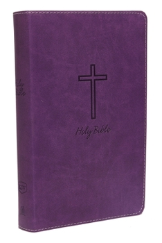 Imitation Leather KJV, Deluxe Gift Bible, Imitation Leather, Purple, Red Letter Edition Book