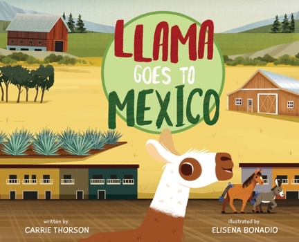 Hardcover Llama Goes To Mexico Book