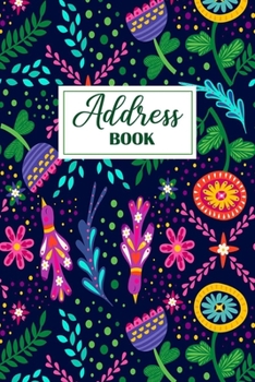 Address Book: Keeper for Addresses, Phone Numbers, and Emails & Birthdays - Alphabetical Organizer - Notebook with 300+ Spaces to Keep Contacts