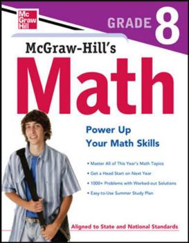 Paperback McGraw-Hill's Math Grade 8 Book