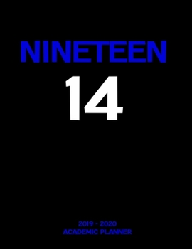 2019 - 2020 Academic Planner: Nineteen 14: An 18-Month Weekly Calendar for Phi Beta Sigma Frats - July 2019 - December 2020