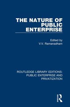 Hardcover The Nature of Public Enterprise Book