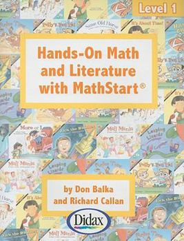 Paperback Hands-On Math and Literature with Mathstart, Level 1 Book