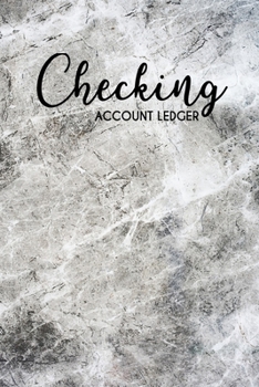 Paperback Checking Account Ledger: 6 Column Payment Record, Checkbook, Checking Account Balance, checkbook ledger Book