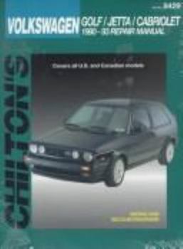 Paperback Volkswagen: Golf/Jetta/Cabriolet 1990-93 Book