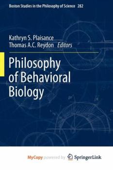 Philosophy of Behavioral Biology