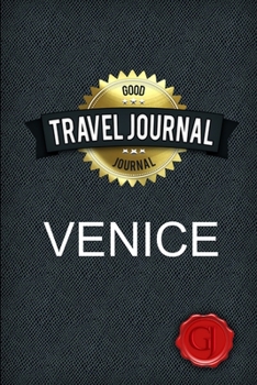 Paperback Travel Journal Venice Book
