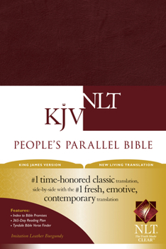 Imitation Leather People's Parallel Bible-PR-KJV/NLT Book