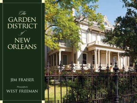 Hardcover The Garden District of New Orleans Book