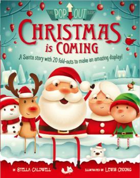 Hardcover Countdown to Christmas: A Santa Story with 20 Fold-Outs to Make an Amazing Display Book