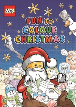 Paperback Lego (R) Books: Fun to Colour Christmas Book