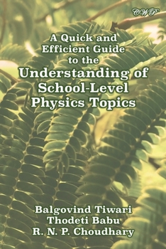 Paperback A Quick and Efficient Guide to the Understanding of School-Level Physics Topics Book