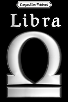 Composition Notebook: Libra Sign Hippy Hipster Astrology Modern Design  Journal/Notebook Blank Lined Ruled 6x9 100 Pages
