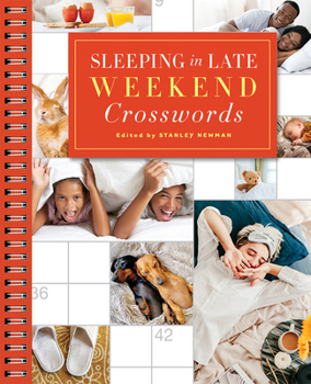 Paperback Sleeping in Late Weekend Crosswords Book