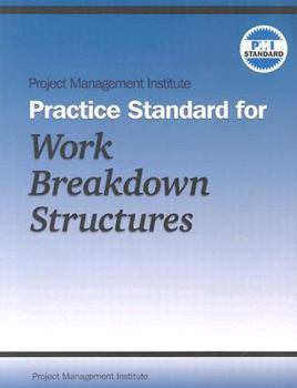 Paperback Project Management Institute Practice Standard for Work Breakdown Structures Book