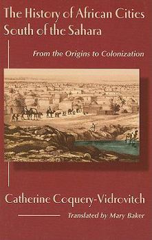 Paperback The History of African Cities South of the Sahara Book