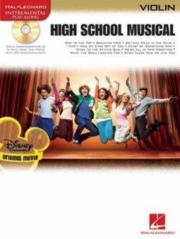 Paperback High School Musical (Violin Instrumental Play-Along) Book
