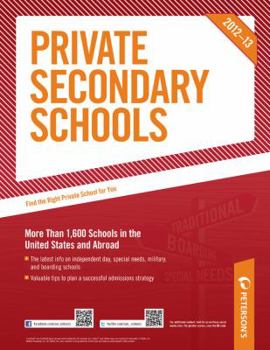 Paperback Private Secondary Schools 2012-13 Book