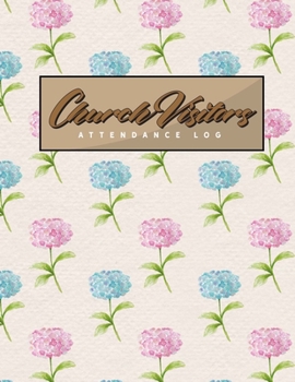 Paperback Church Visitors Attendance Log Book