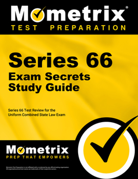 Paperback Series 66 Exam Secrets Study Guide: Series 66 Test Review for the Uniform Combined State Law Exam Book